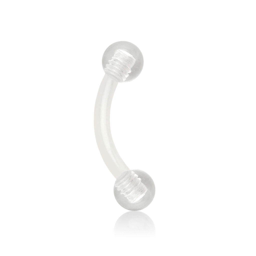 Šperky4U Piercing do obočí - OB01135-C