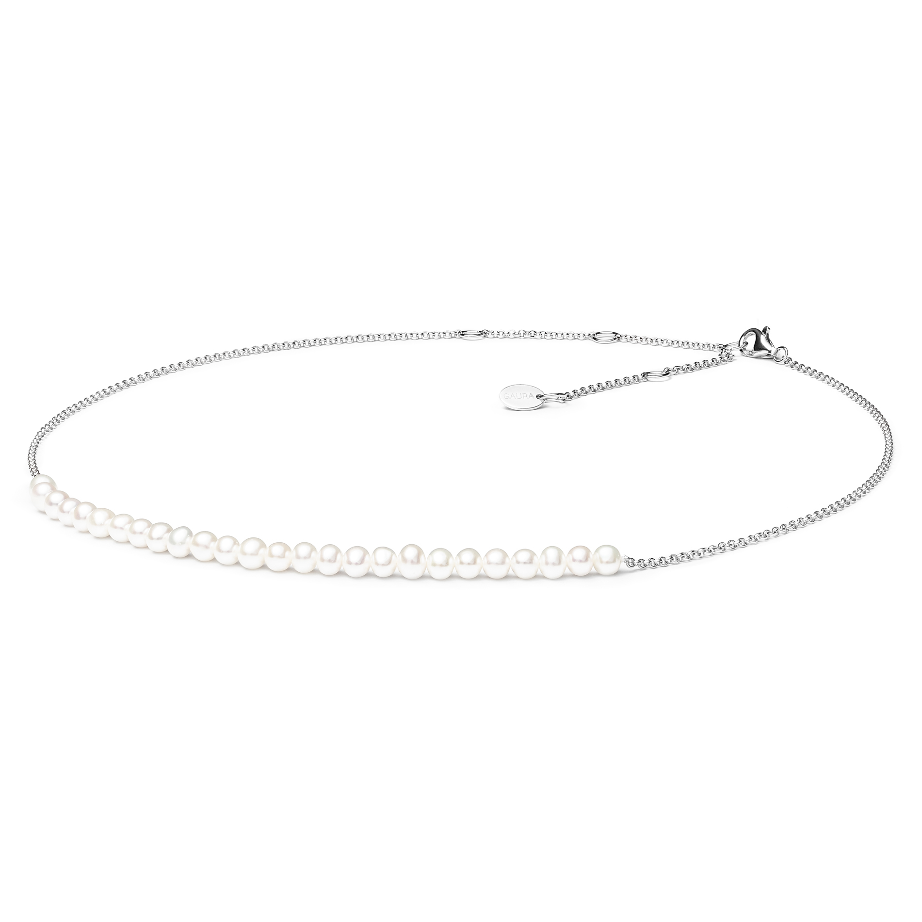Perlový náhrdelník z pravých riečnych perál