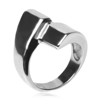Šperky4U Ocelový prsten OPR1101 - velikost 52 - OPR1101-52
