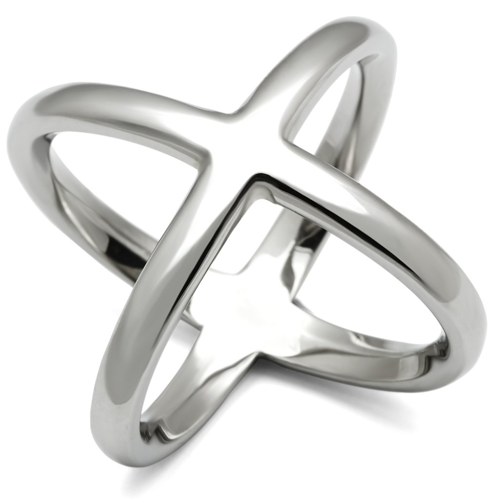 Šperky4U Extravagantní ocelový prsten - velikost 50 - AL-0092-50