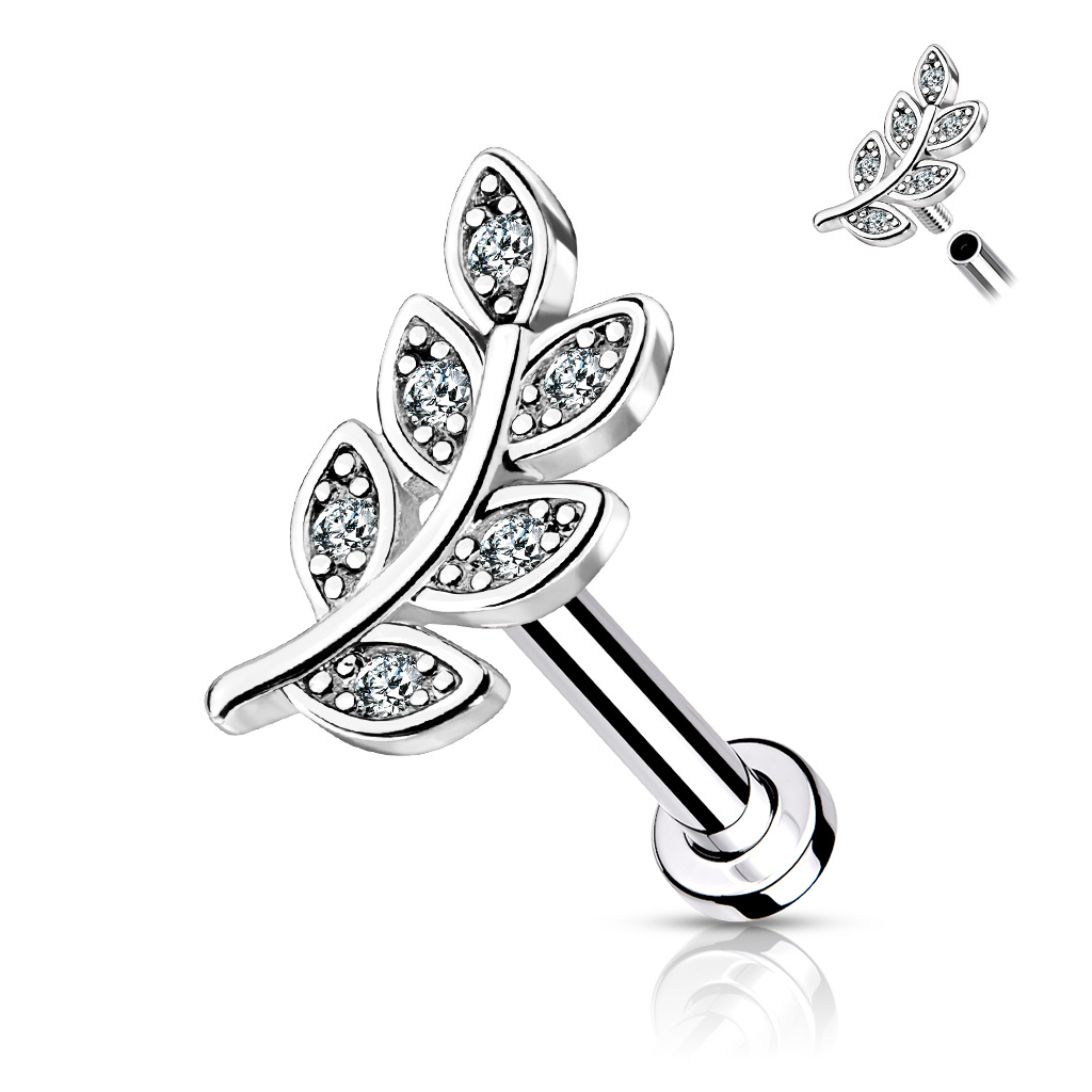 Piercing do brady - vetvička 1,2 x 8 mm