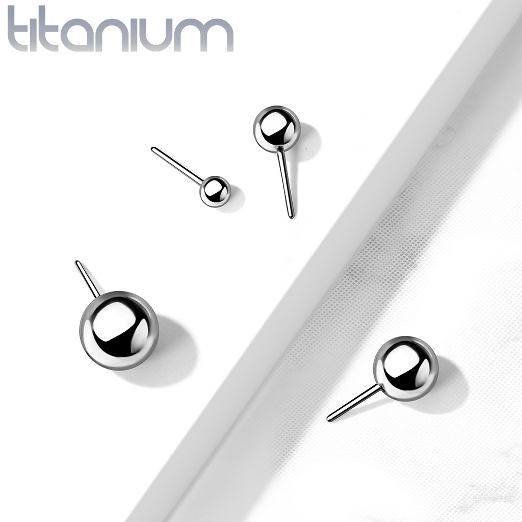 Šperky4U Kulička k PUSH IN piercingu TITAN - TIT1150-03