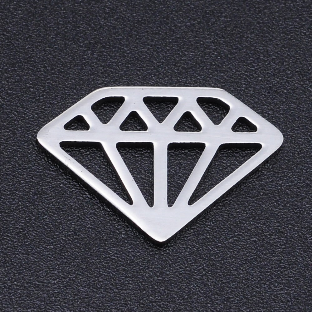 Oceľový prívesok - diamant