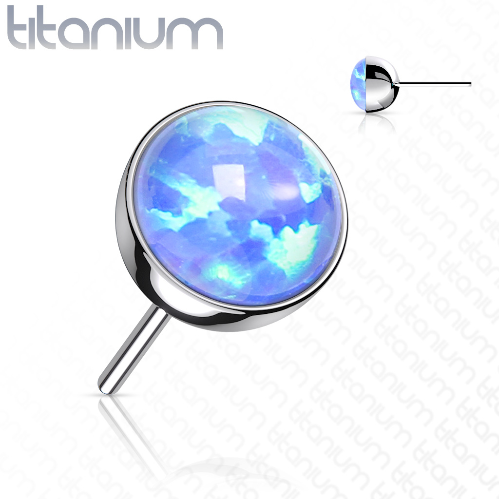 Šperky4U Kamínek k PUSH IN piercing do nosu TITAN - TIT1149-OP05-020