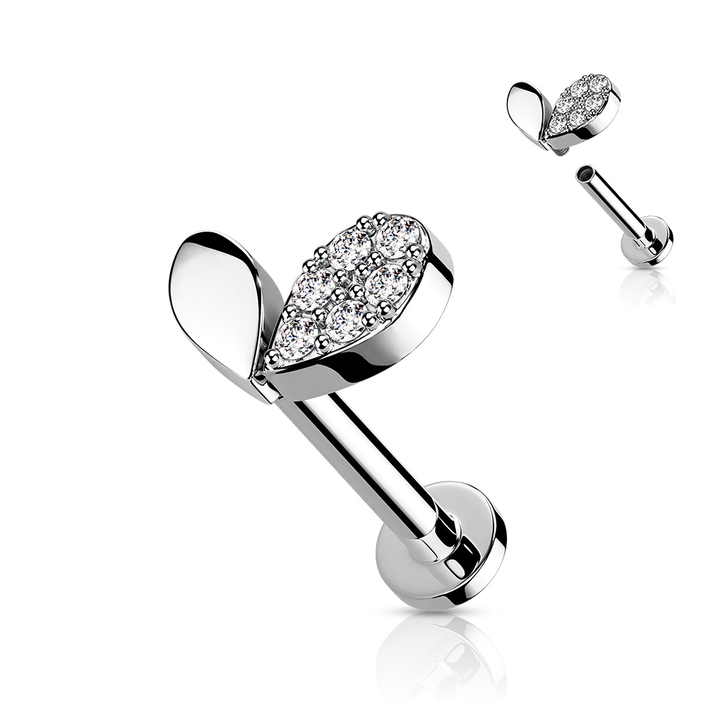 Šperky4U Labreta / cartilage piercing - LB0040ST-1208
