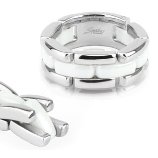 NUBIS® Skládací keramický prsten, vel. 52 - velikost 52 - KM1012-6-52