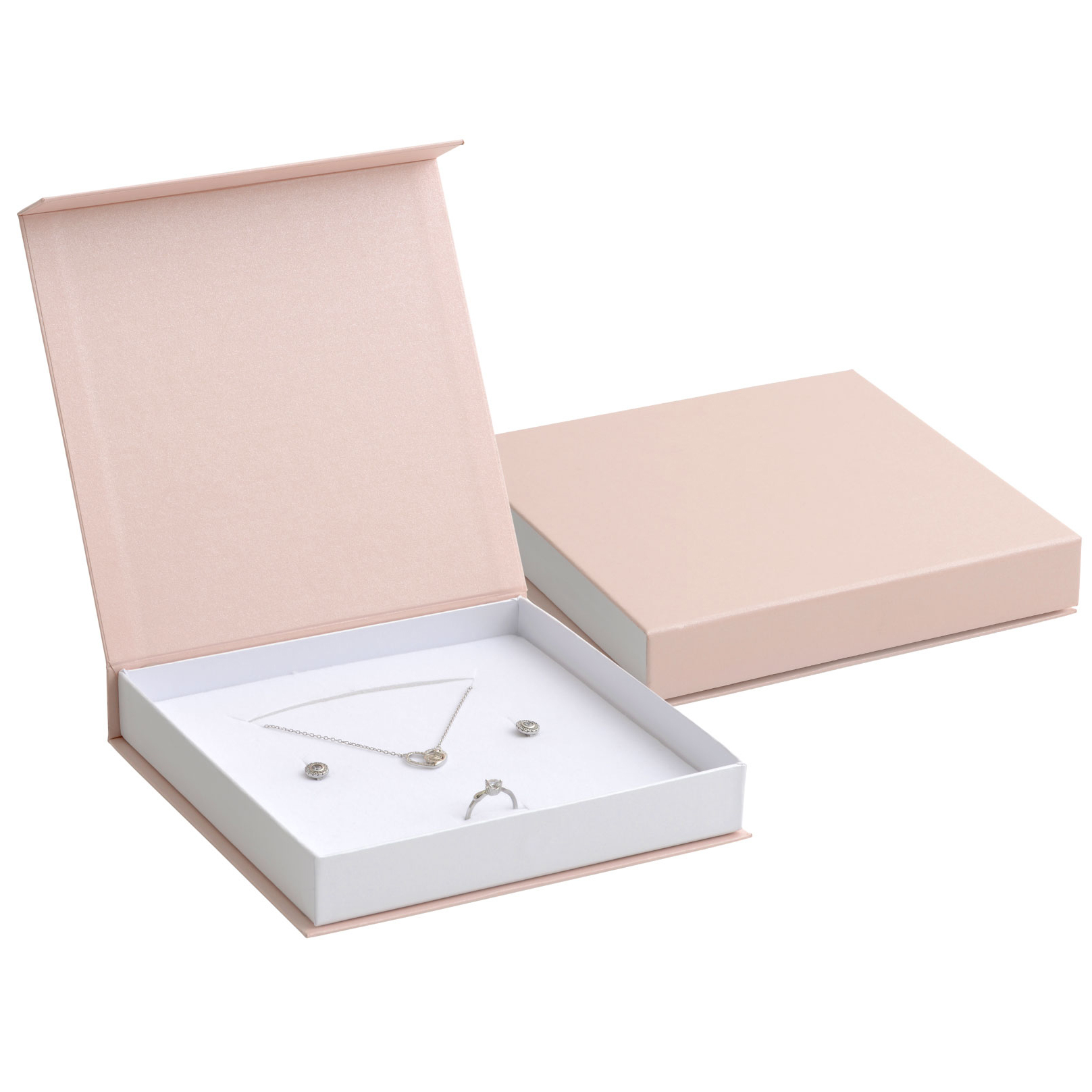 Darčeková krabička na súpravu ružová, magnetické zatváranie