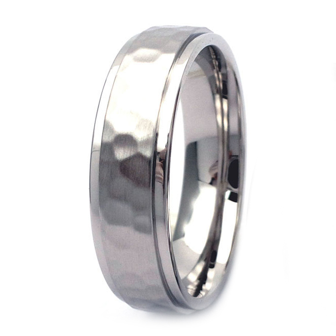 NUBIS® NSS3009 Pánský snubní prsten ocel - velikost 60 - NSS3009-60