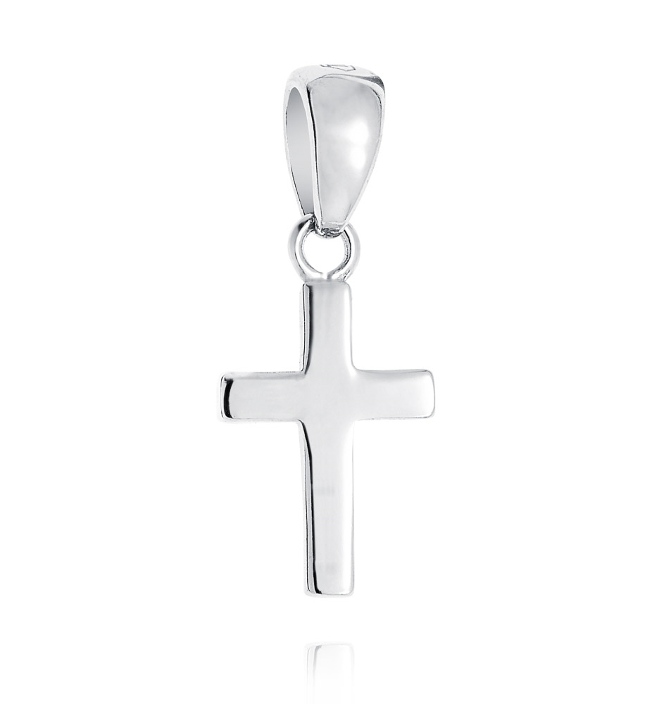 NUBIS® Stříbrný přívěšek křížek maličký - NB-4200