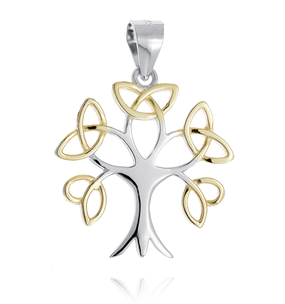 NUBIS® Stříbrný přívěšek keltský strom života - NB-4229