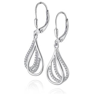 Levně NUBIS® Visací stříbrné náušnice - NB-3599