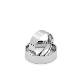 NSS3004-6,4 NSS3004 Snubní prsteny chirurgická ocel 6mm +4mm - pár