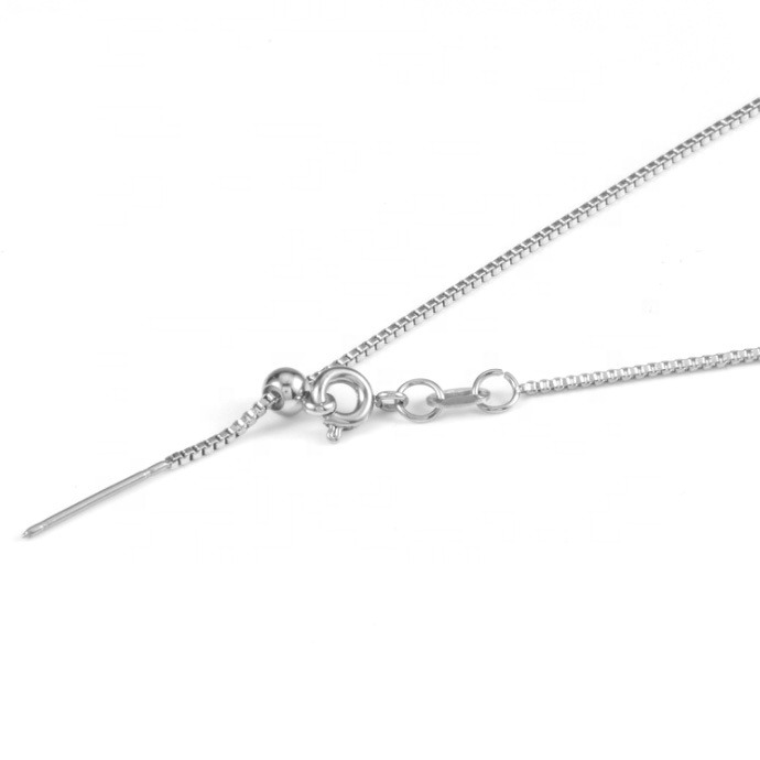 Šperky4U Ocelový řetízek - čtvercový, nastavitelná délka - OPE1316-ST