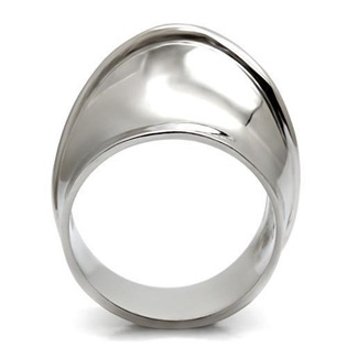 Extravagantní ocelový prsten