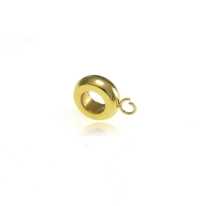 Šperky4U Navlékací ocelový korálek pro přívěšek - K0095-GD