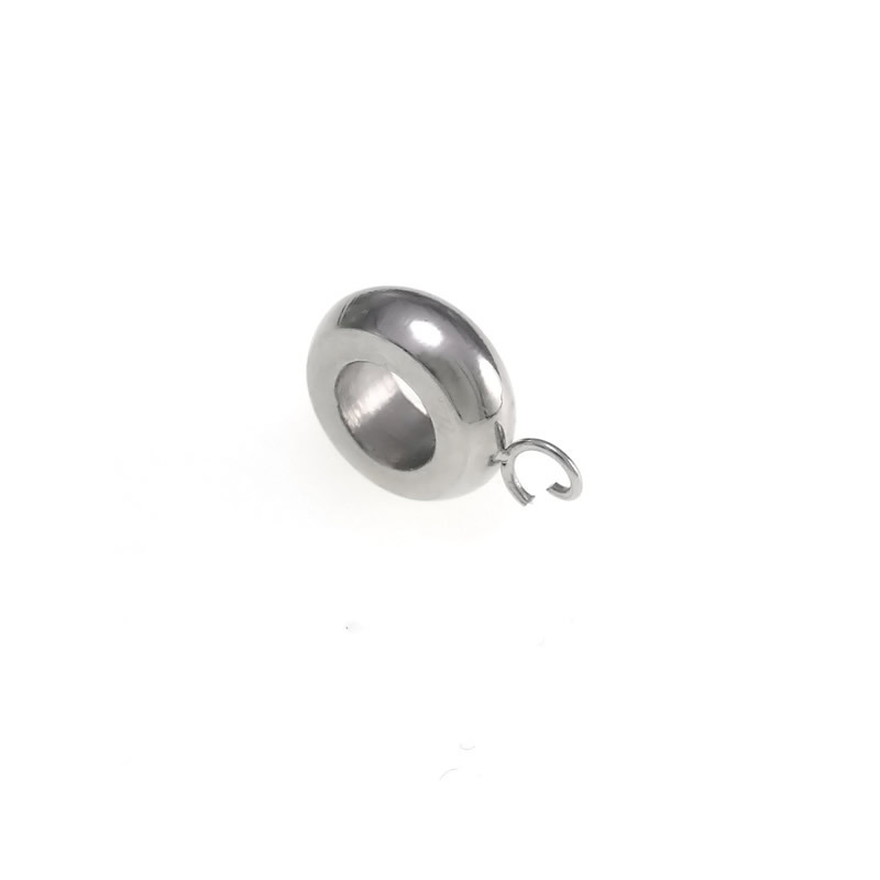 Šperky4U Navlékací ocelový korálek pro přívěšek - K0095-ST
