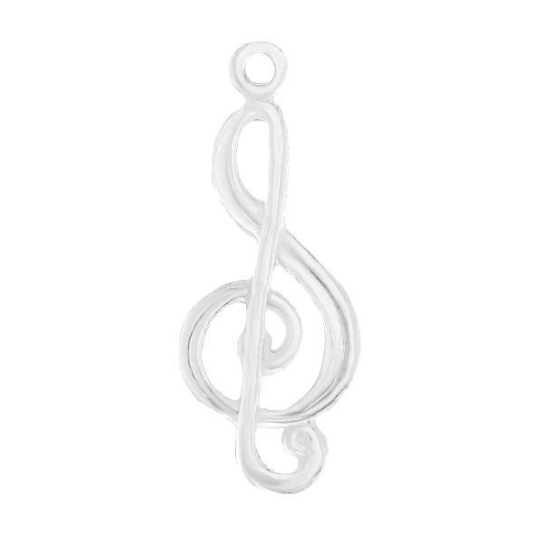 Šperky4U Stříbrná komponenta houslový klíč - KST1142