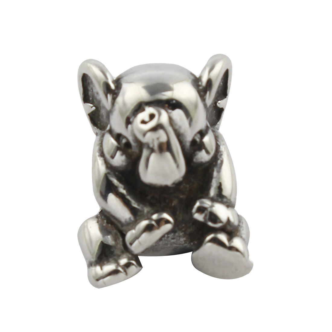 Šperky4U Navlékací ocelový přívěšek korálek - sloník - K0115