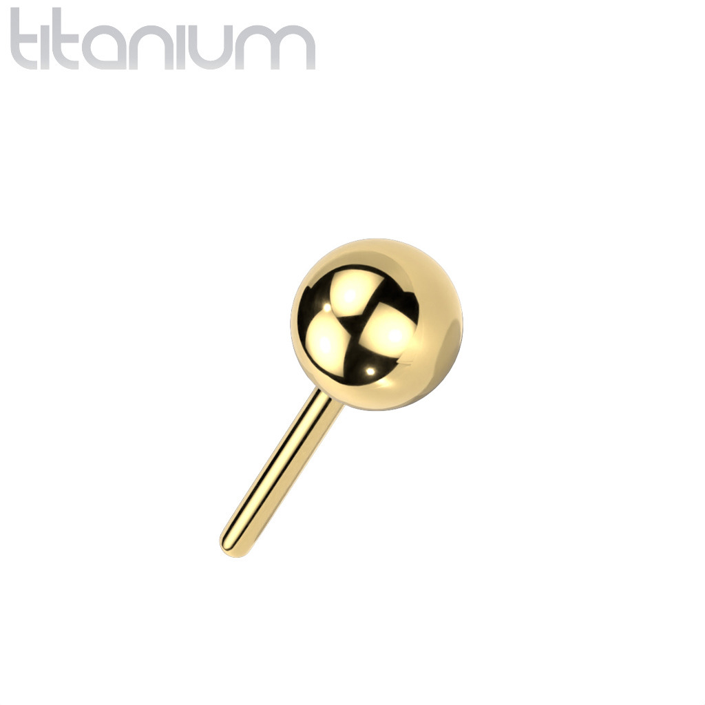 Šperky4U Kulička k PUSH IN piercingu TITAN - TIT1220-03