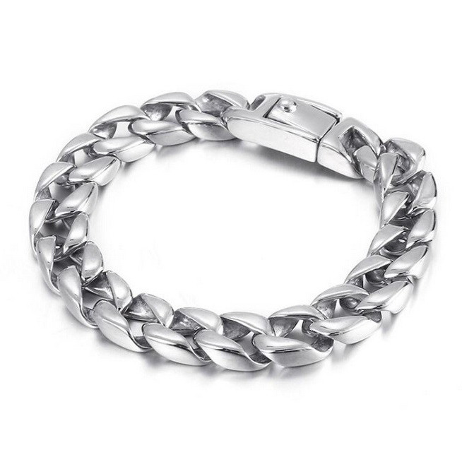 Šperky4U Pánský ocelový náramek - OPA1750