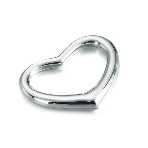 Šperky4U Ocelový přívěšek srdce velké - OK1442-ST