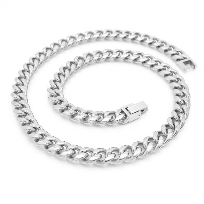 Šperky4U Pánský ocelový řetěz, tl. 9 mm, délka 60 cm - OPE1318-090-60