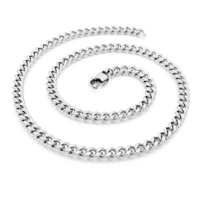 Šperky4U Pánský ocelový řetěz, tl. 6 mm - OPE1323-060-60