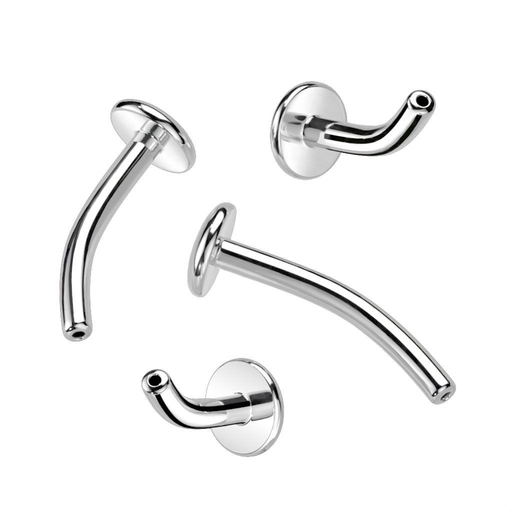 Šperky4U PUSH IN tyčka k piercingu do pupíku TITAN - TIT1228-1612