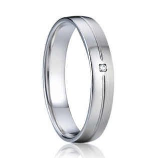 Ocelový prsten, vel. 49