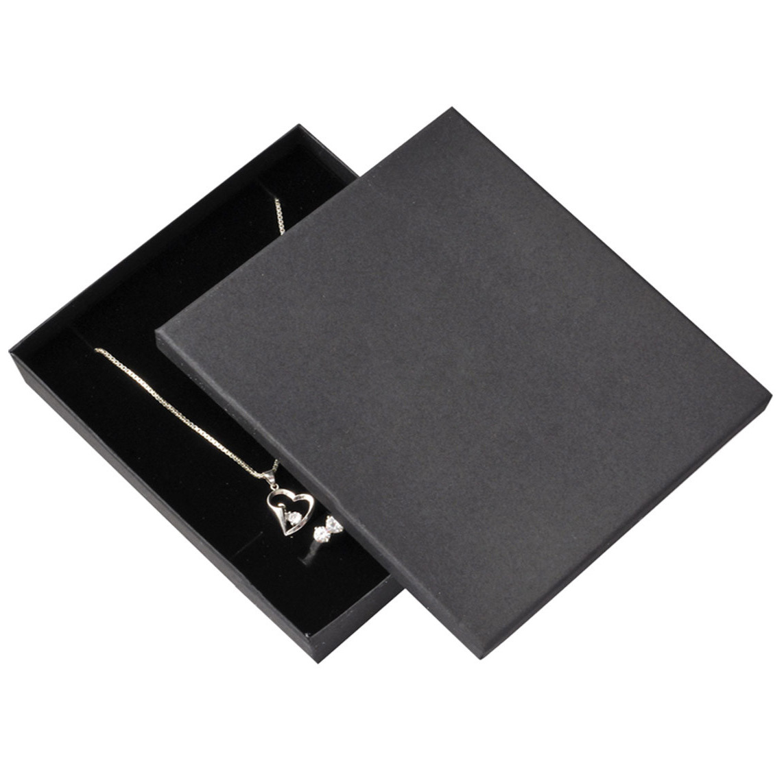 Veľká darčeková krabička - perleťovo čierna