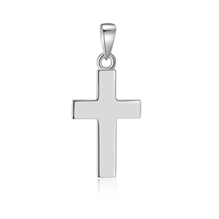 NB-4294 Drobný stříbrný přívěšek křížek