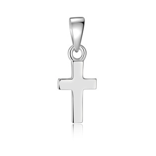 NB-4292 Drobný stříbrný přívěšek křížek