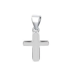 NB-4296 Drobný stříbrný přívěšek křížek
