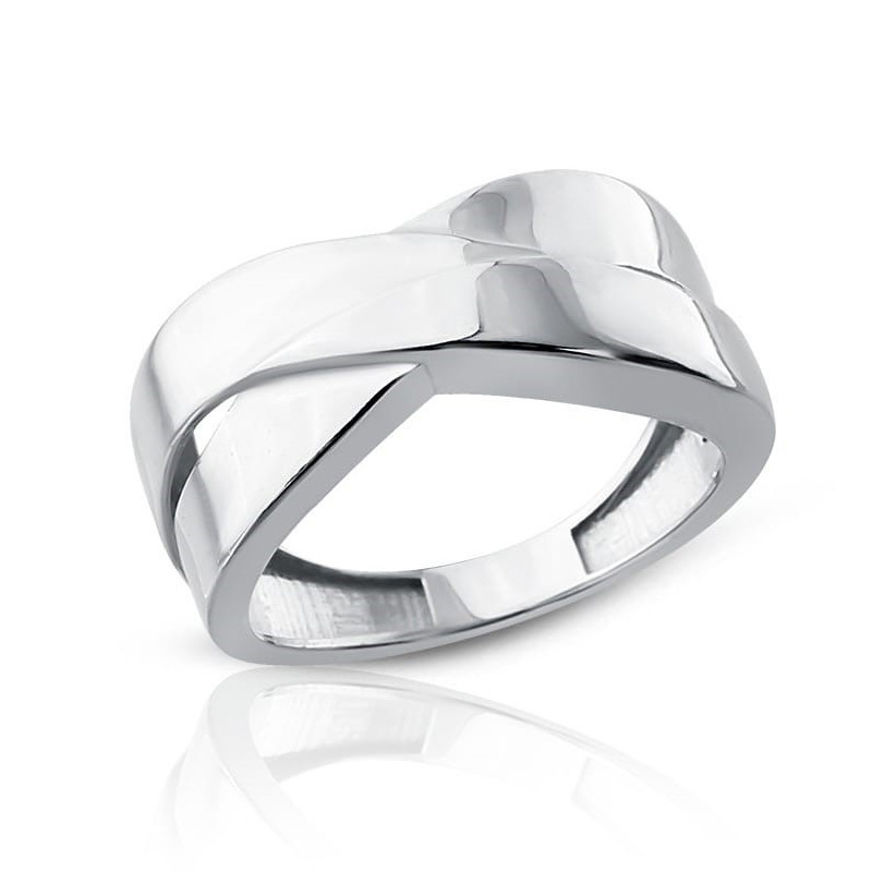 NUBIS® Stříbrný prsten - velikost 56 - NB-5508-56