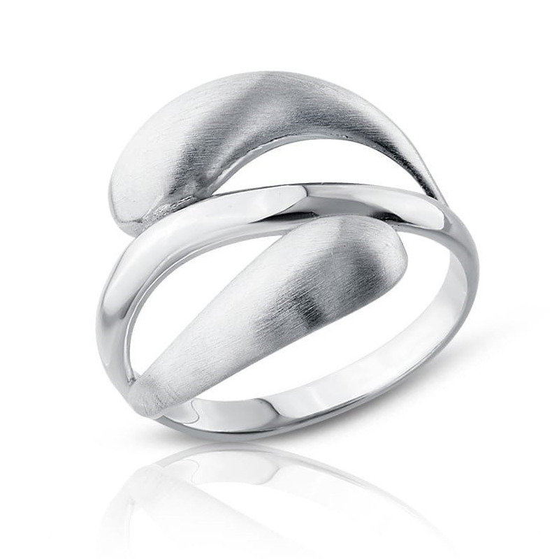 NUBIS® Stříbrný prsten - velikost 60 - NB-5505-60