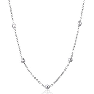 NB-2275-ST Stříbrný náhrdelník s kuličkami