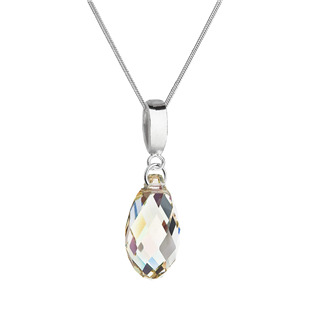 Stříbrný náhrdelník s krystalen Swarovski