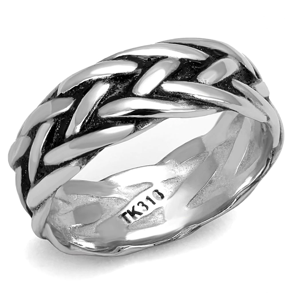 Šperky4U Pánský ocelový prsten - velikost 70 - OPR1928-70