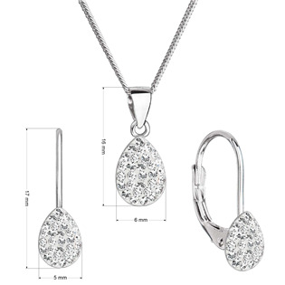 EG3212 Sada šperků s krystaly Swarovski