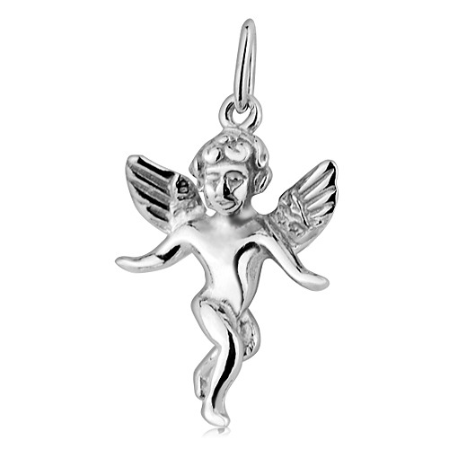 Šperky4U Stříbrný přívěšek andělíček - ZB51990
