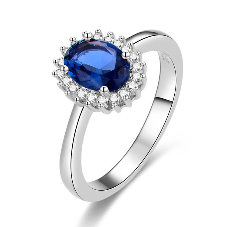 NUBIS® Stříbrný prsten se zirkony - velikost 57 - NB-5518-57