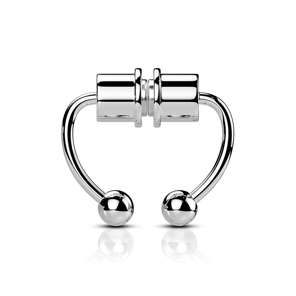 Šperky4U Falešný septum piercing do nosu - NS0048-ST