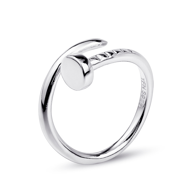 NUBIS® Stříbrný prsten hřeb - velikost universální - NB-5520