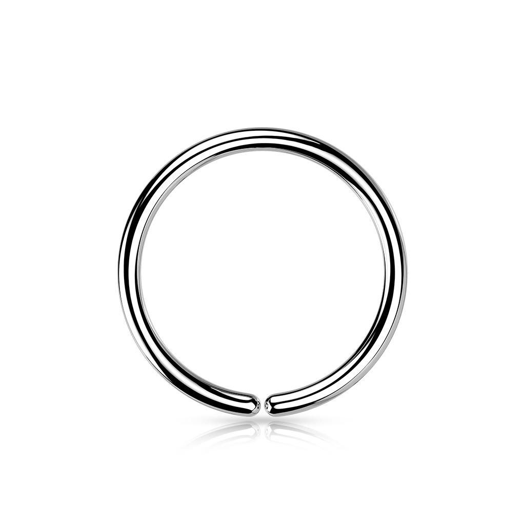 Šperky4U Piercing kruh TITAN - TIT1190-0808