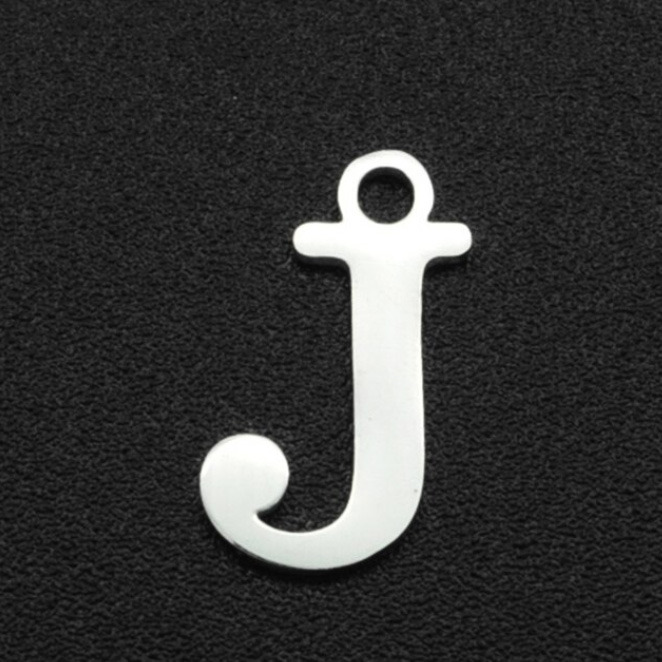 Šperky4U Ocelový přívěšek - iniciála - písmeno - OK1369-J
