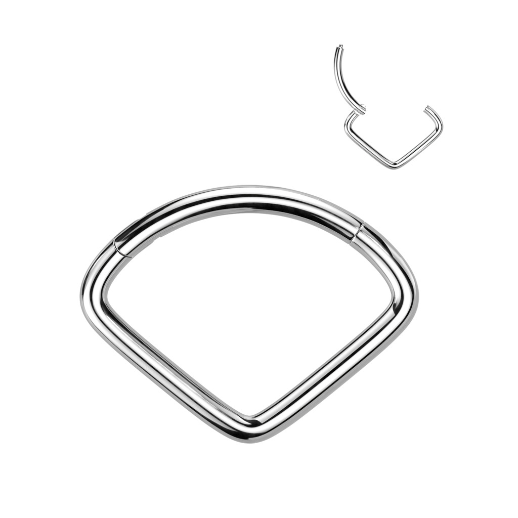 Šperky4U Piercing septum / helix / cartilage TITAN - TIT1253-1208