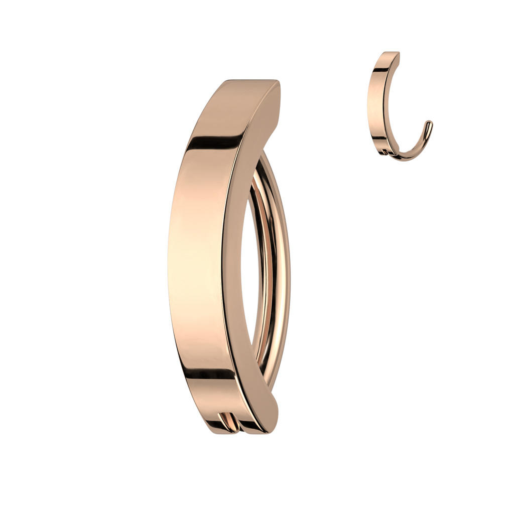 Šperky4U Piercing do pupíku 1,6 x 10 mm - BS01057RD-1610