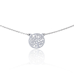 ZB87122 Stříbrný náhrdelník strom života