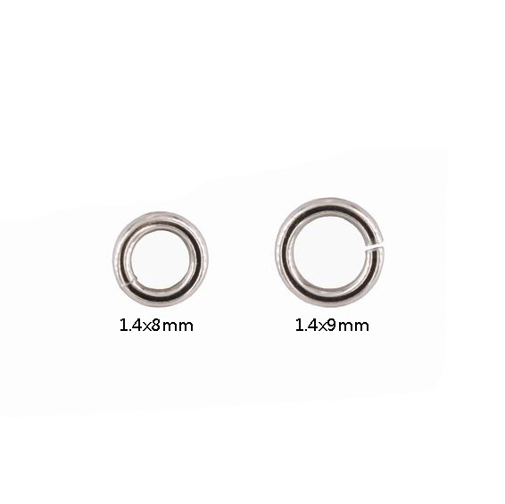 Šperky4U Ocelový kroužek tl. 1,4 mm - OK1484-1408