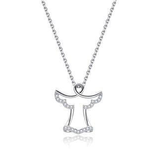 NB-2295 Stříbrný náhrdelník andílek